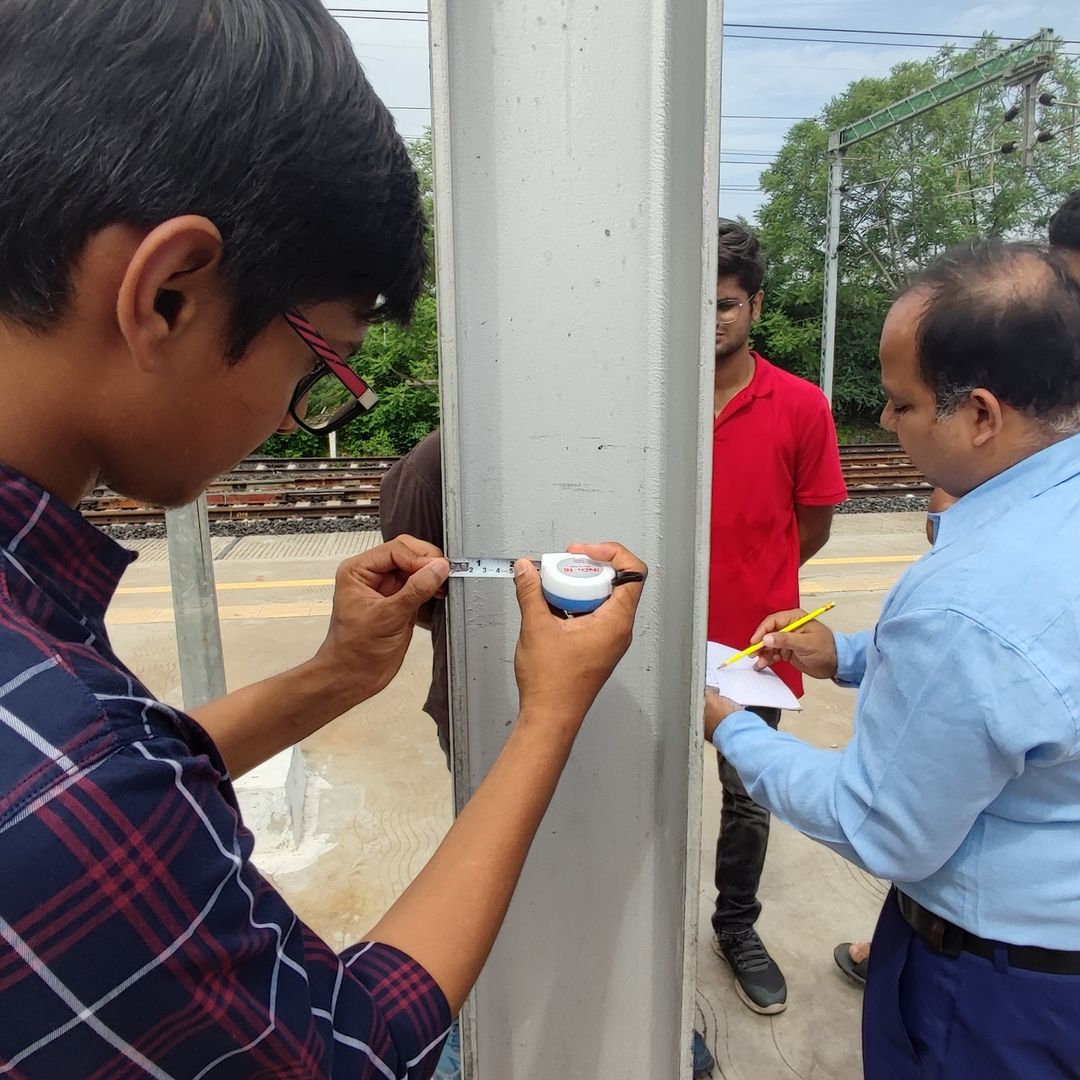 Some highlights of the recently concluded field visit of Civil and Infrastructure Engineering studen 4