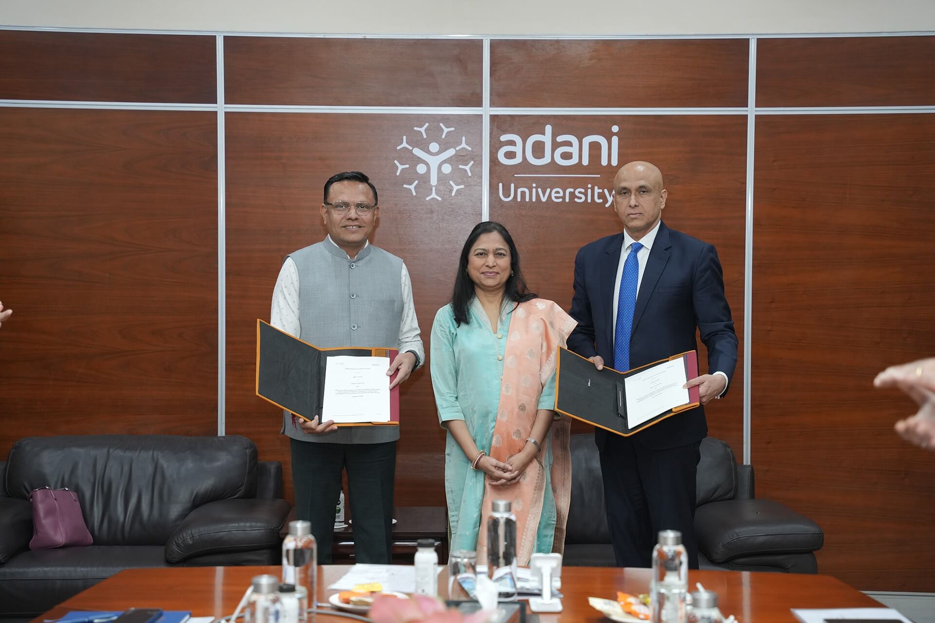 Adani University and Adani Group Signed MoU to Launch Work-Integrated MBA in Advanced Construction Management